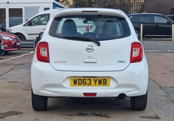 Nissan Micra white