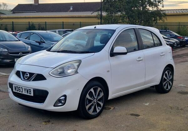 Nissan Micra white