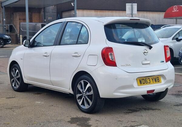 Nissan Micra white