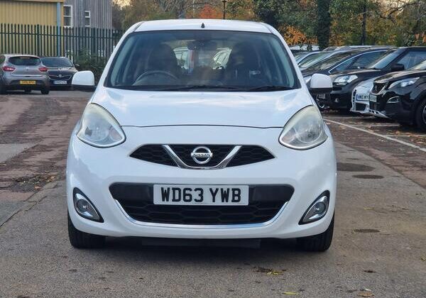 Nissan Micra white