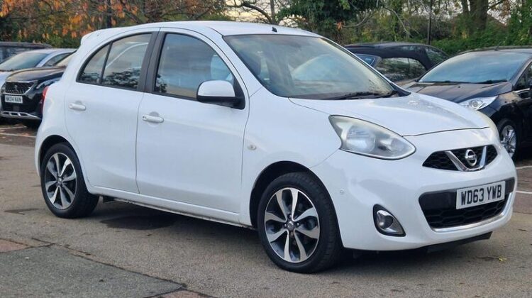 Nissan Micra white